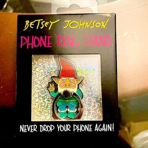 Betsey Johnson Phone Ring Holder and Stand